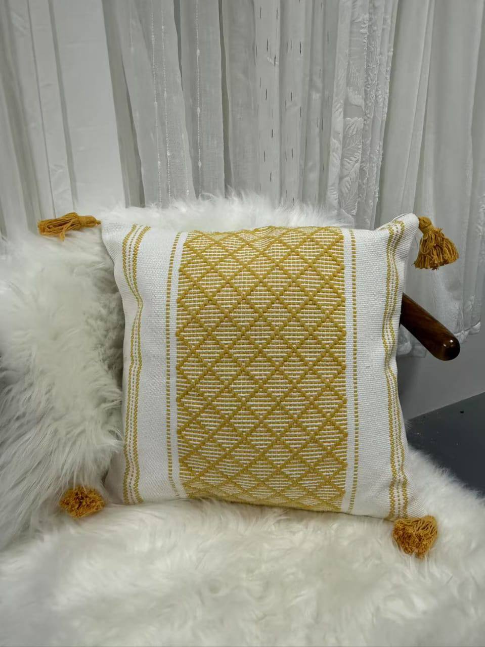 Boho/Canvas Throw Pillow Covers