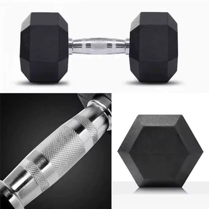 HEXAGON DUMBBELLS(SOLD PER SINGLE HAND)