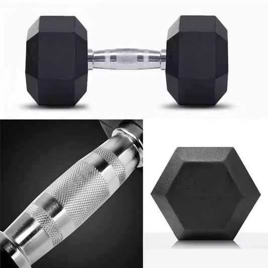 HEXAGON DUMBBELLS(SOLD PER SINGLE HAND)
