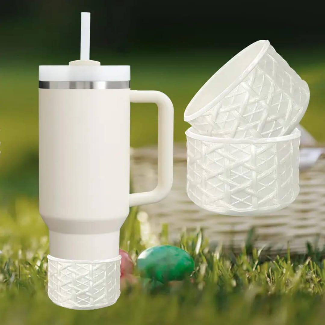 3D Woven Silicone Tumbler Boot
