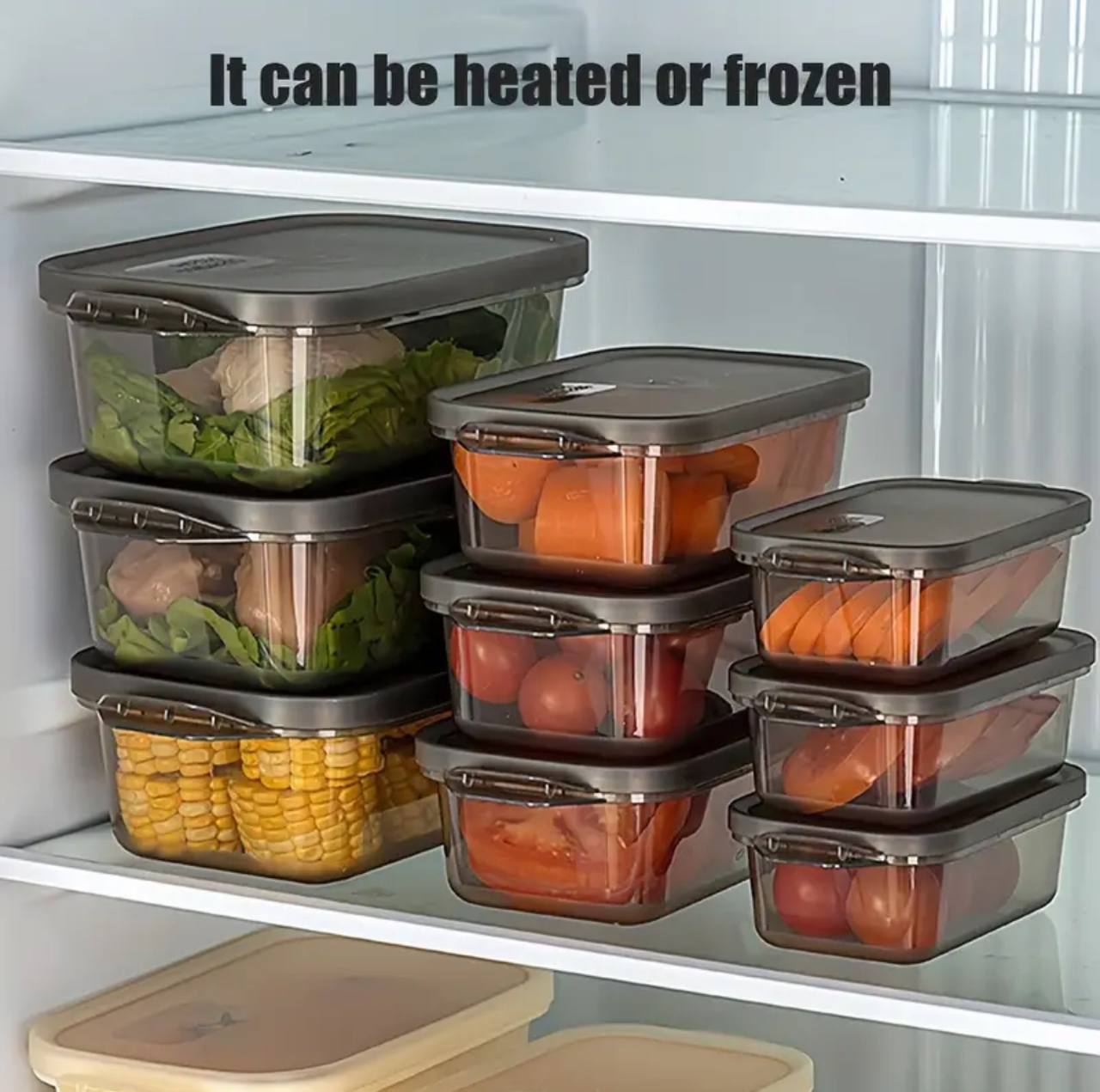 3pc Food containers/Lunch box
