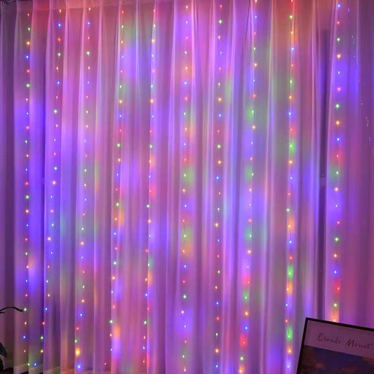 3M×3M CURTAIN LIGHTS WITH REMOTE