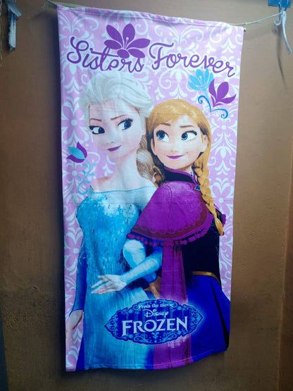 Cartoon themed towels