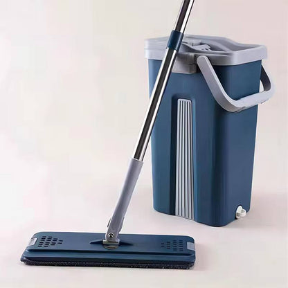 Big Bucket Flat Vertex Self Squeeze Mop With Bucket
