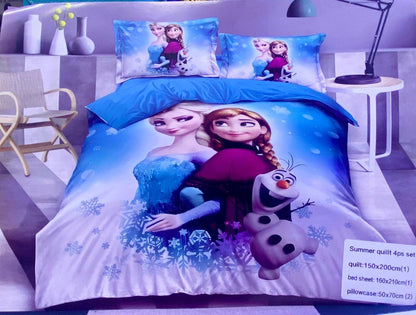 Four Pieces Bedcover Set