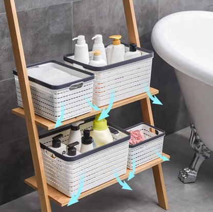 Large size storage baskets