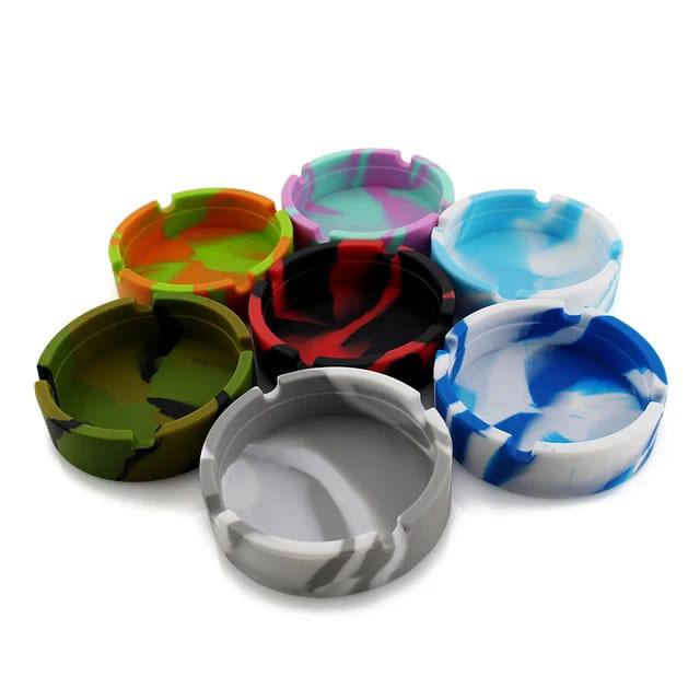 Silicon heatproof table top Ash tray