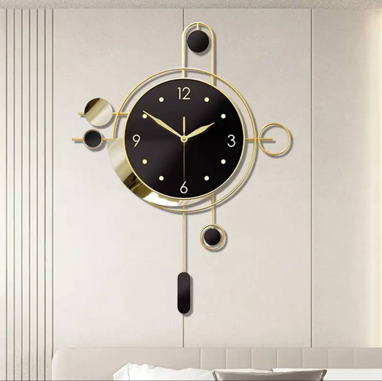 Modern luxury giant wall clock