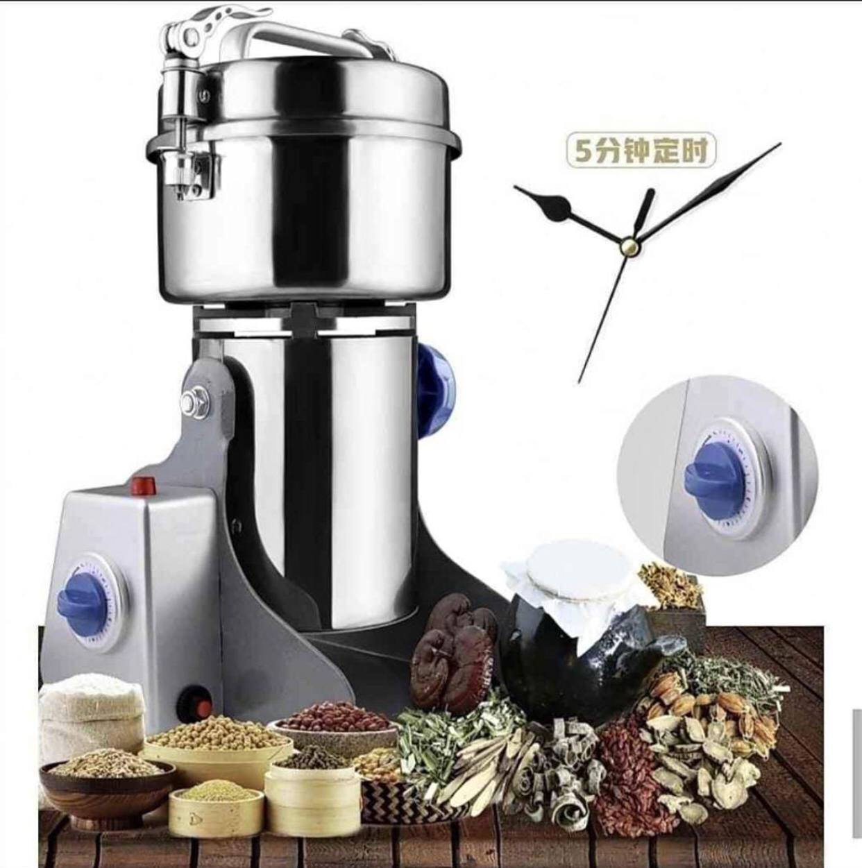 Powerful 800g Electric Cereal Grain/herb Grinder Flour miller Kisiagi