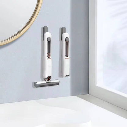 Self squeezing desktop mini mop