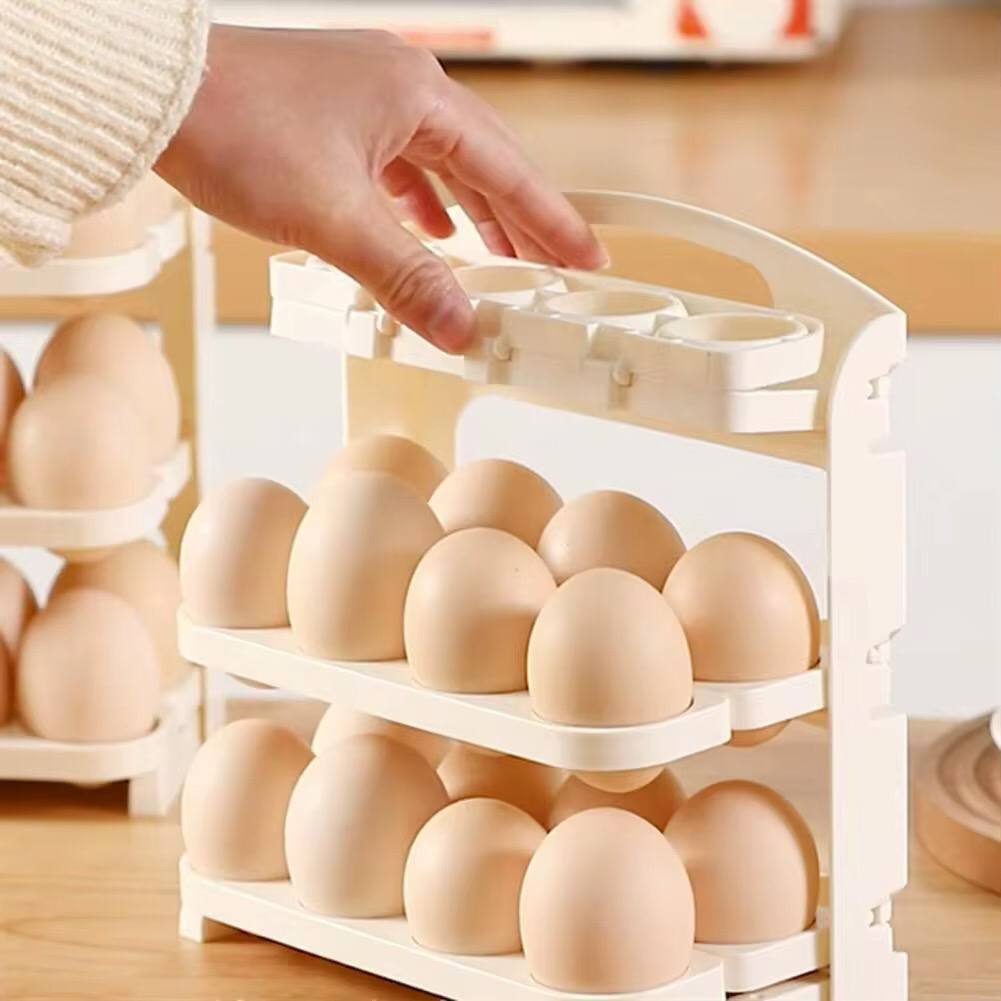 Folding egg box-24pc