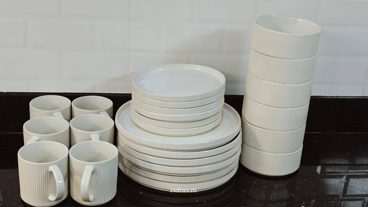 Elegant  European Porcelain Dinner set