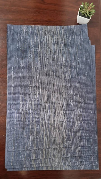 Woven PVC TABLE  MATs l