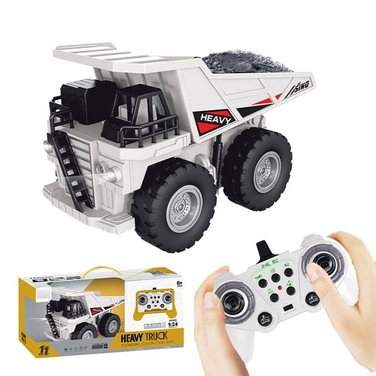 Dumping Truck with Lights & Sounds,2.4GHz Rechargeable