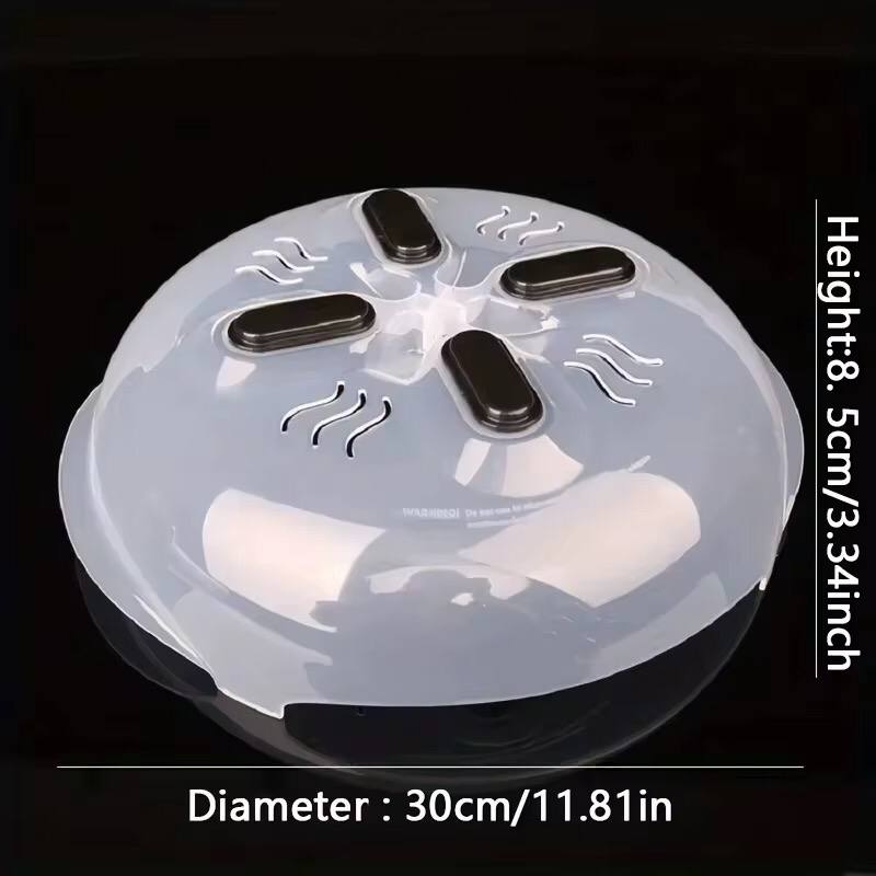 magnetic microwave food cover