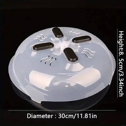 magnetic microwave food cover