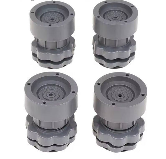 4Pcs Heavy duty Adjustable Height Washing Machine Anti Vibration Pad