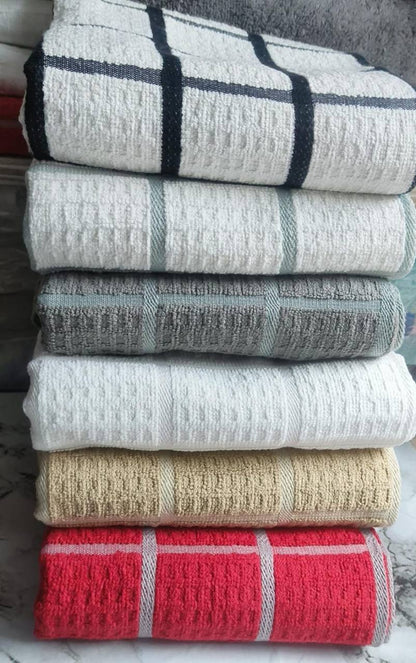 100% cotton dish cloth 
Tea towels