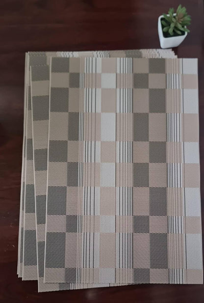 Woven PVC TABLE  MATs l