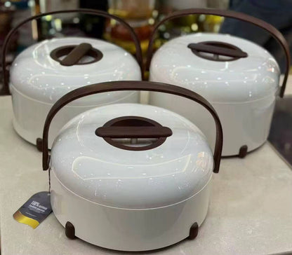 Unique Very High quality BIG SIZE forever gold insulated hotpots