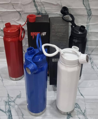 850ml stainless steel  thermos sport pot camping club