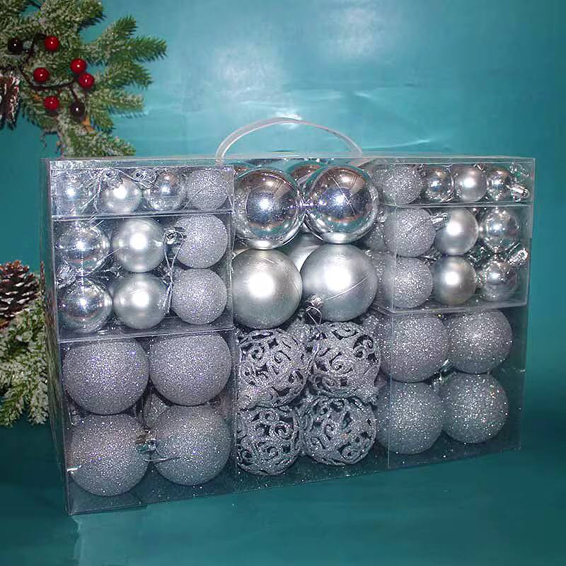 100pcs Christmas Tree Decor Balls Set