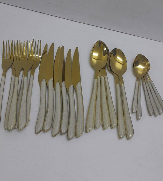 Heavy duty 24pcs dining cutlery set
