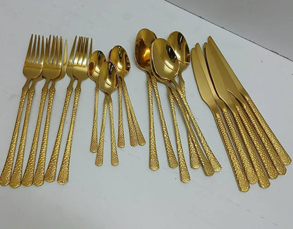 24pcs Luxury cutlery set stainless steel