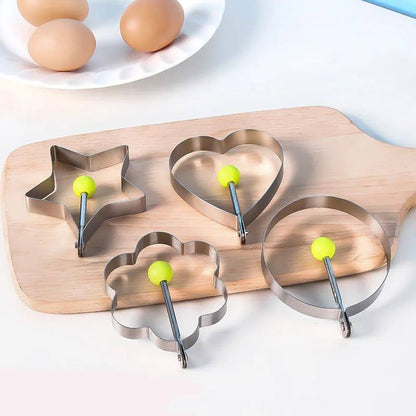 1 Pcs Kitchen Accessories Stainless Steel Fried Egg Shaper Pancake Mould Omelette Mold Frying Egg Cooking Tools  Kitchen Gadgets