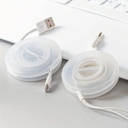 PC Mini Portable Headphone Wire Winder Organizer