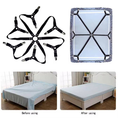 Bedsheets Fasteners 12clips/6way