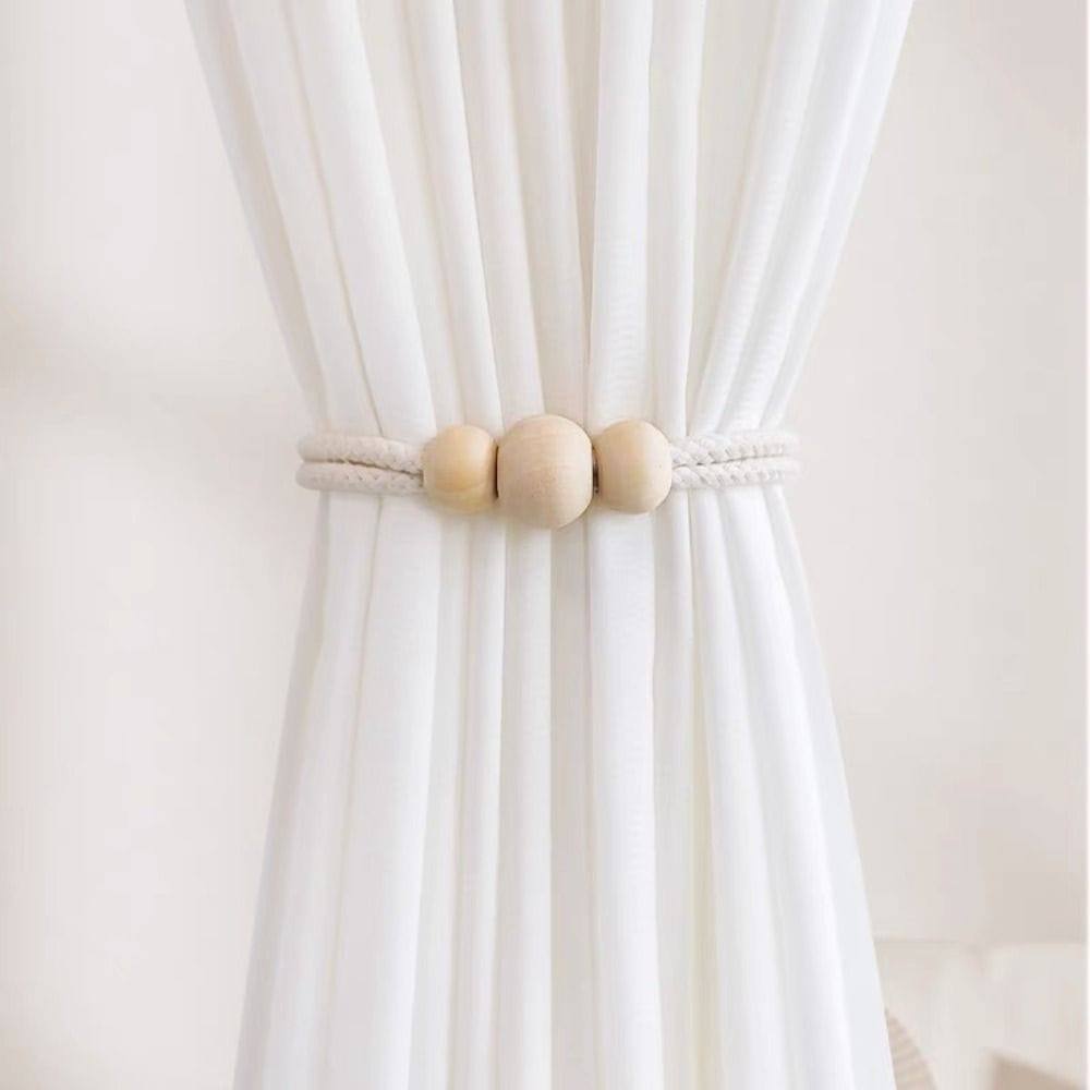 2Pcs Nordic Magnetic Curtain Binding Strap