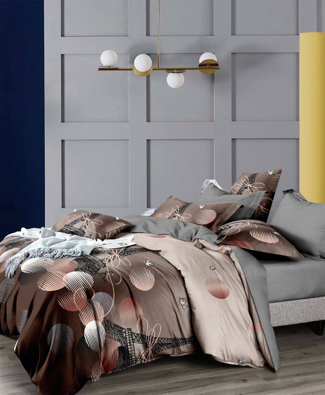 Honey G Luxury Floral Cozy Woolen Duvet set