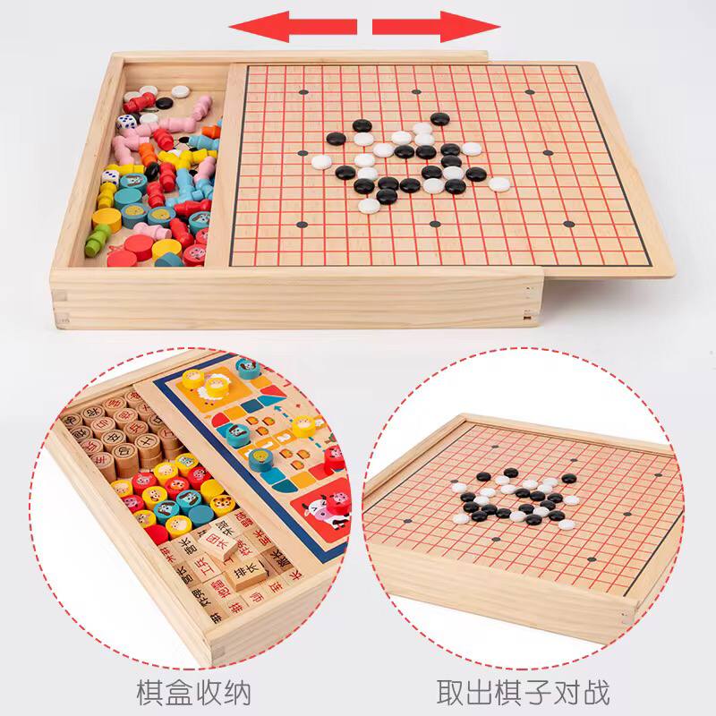 6 in 1  board  Games