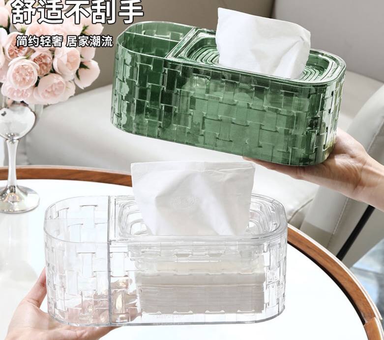 Automatic drop  tissue storage box