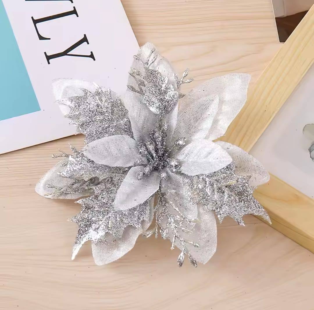 3Pcs  Christmas Flower  Decor