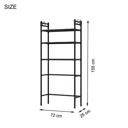 New washing machine organizer