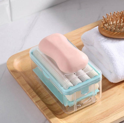2in1 Spring loaded Soap roller dispenser or soap dish