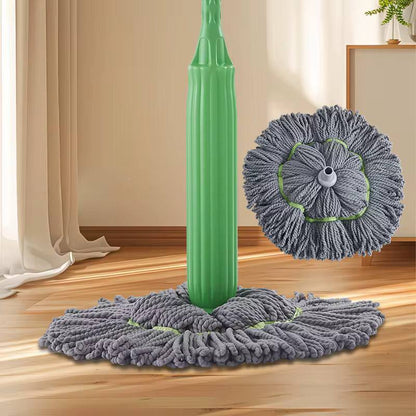 Microfiber self squeeze mop with stainless steel handle