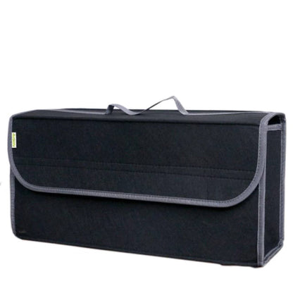 Portable foldable car trunk organizer