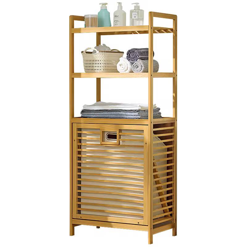 Bamboo laundry organizer
