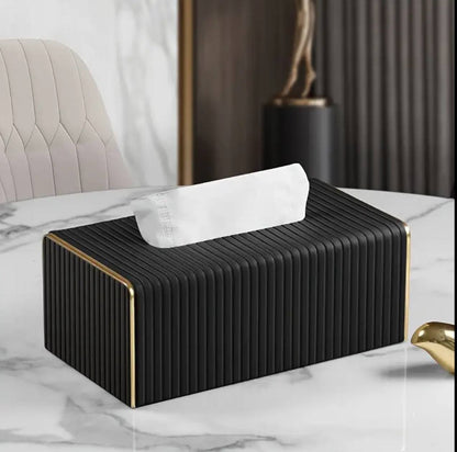 Vertical grooves serviette holder