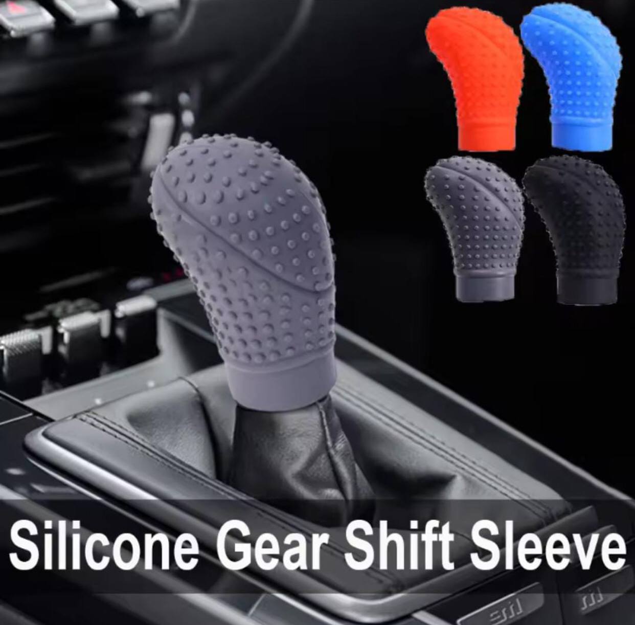 Silicone free size gear shift & Handbrake protector cover