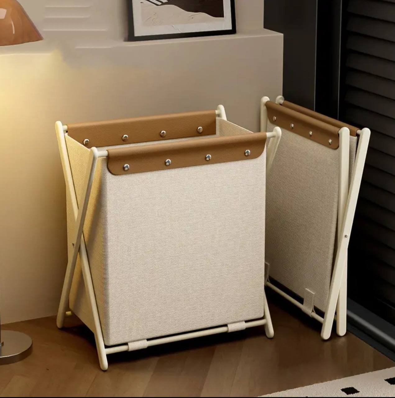 Large capacity laundry/ storage basket