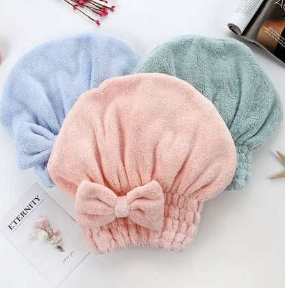 Super absorbent quick drying hair