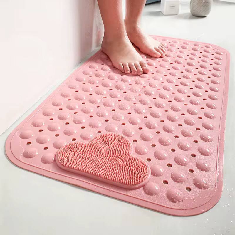 Bathroom Non-slip Floor Mat Toilet Bath Shower Foot Mat
Available in white,green,grey,blue,beige