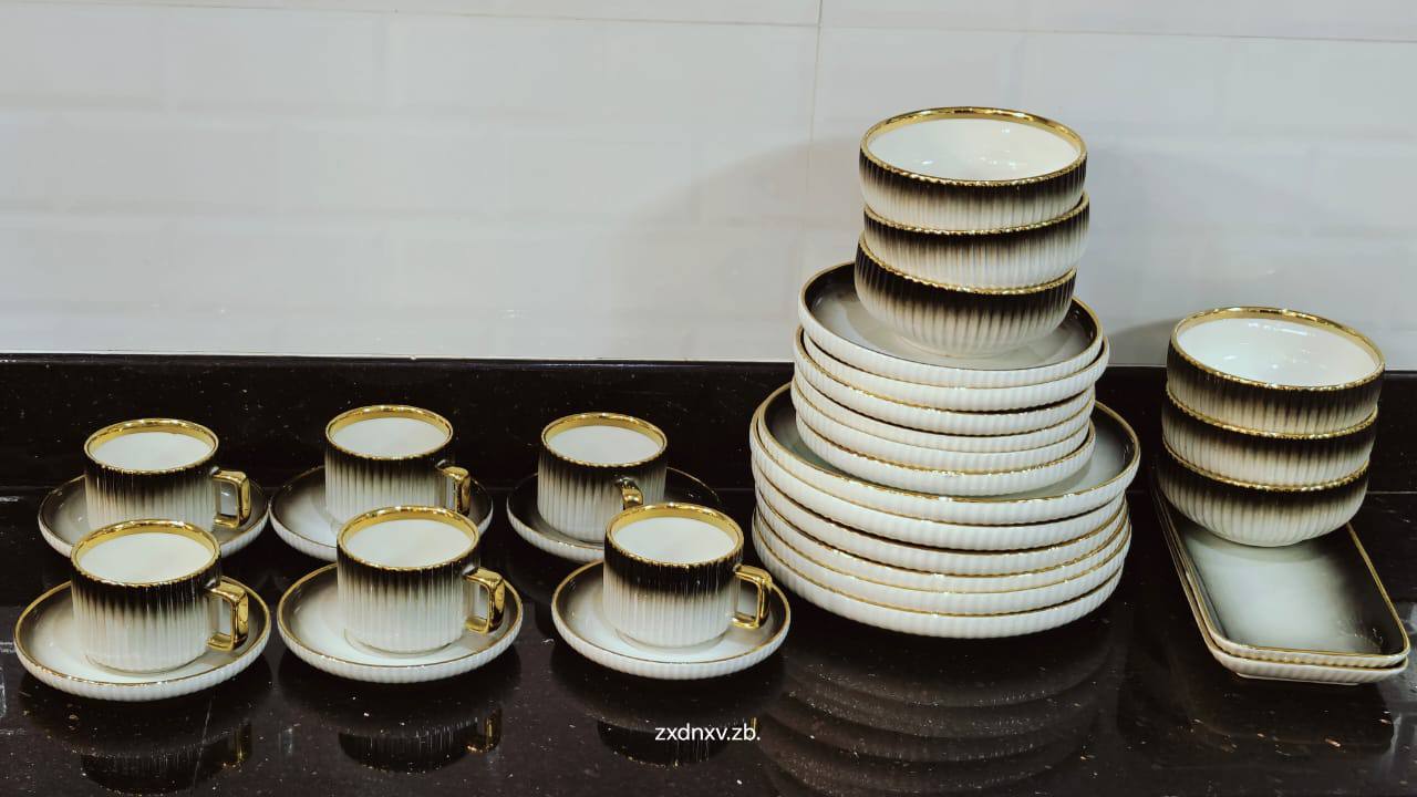 Elegant  European Porcelain Dinner set