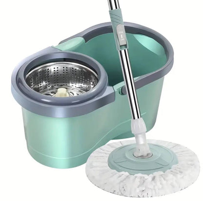 Metallic magic spin mop
