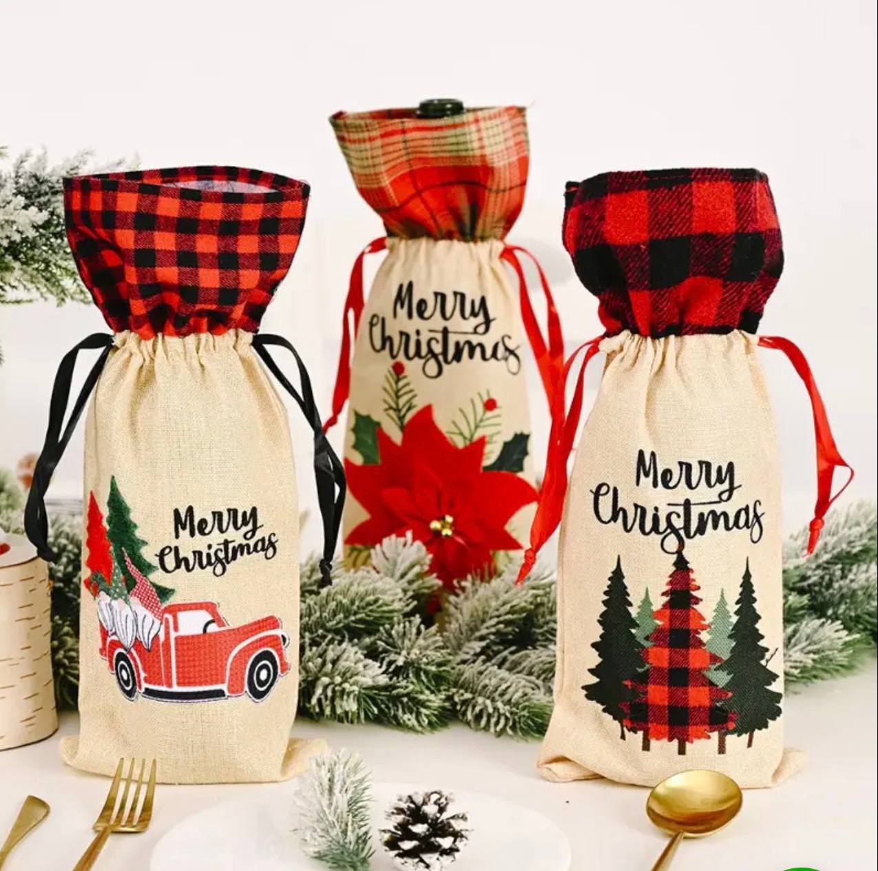 Wine bottle cover each
