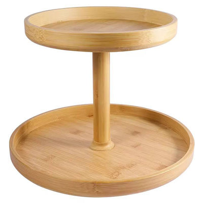 2 Layer Bamboo Lazy Susan